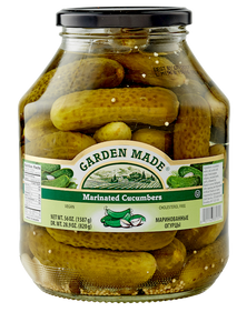 GARDEN MADE, PICKLES KOSHER DILL MARINATED, 1.63KG