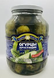 TESHINY RETSEPTY ,CUCUMBERS MARINATED CRUNCHY, 800G 