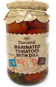 DWOREK TOMATOES MARINATED WITH DILL, 900G