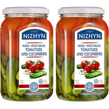 Nezhin Mixed Marinated Tomatoes & Cucumbers, 920G