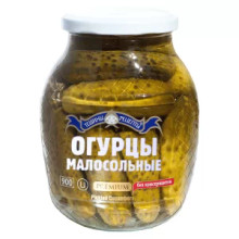Тещины Рецепты Cucumbers Malosolnye (840g)