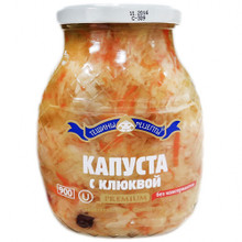 Тещины Рецепты Sour Cabbage With Cranberry (840g)