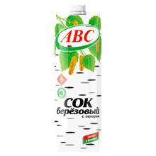 ABC Juice Birch With Sugar 1L