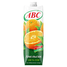 ABC Juice Orange 100% 1L