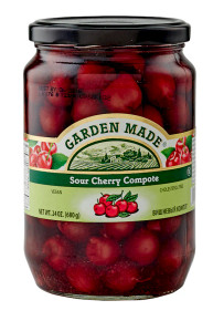 Garden Made Sour Cherry Compote, 700g