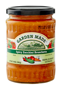 Garden Made Spicy Zucchini Bruschetta (530g)