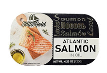 Baltic Gold Atlantic Salmon Fillets In Oil