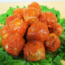 Meatballs Beef & Pork $5.99 LB. (1 PC. approx.  0.35 LB. $2.10)