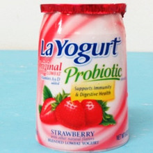 La Yogurt Lowfat Probiotic Strawberry 6 oz