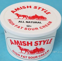 Sour Cream Amish Style High Fat by Four Seasons Dairy 15 Oz
