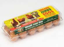 Organic Jumbo Eggs  Cage Free by Sauder's Eggs