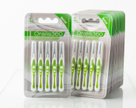 Oralis360 Interdental Brush: Large Size 6 Pack (30 Brushes)
