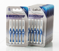 Oralis360 Interdental Brush: Small Size - 6 Pack (30 Brushes)