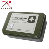 Rothco General Purpose First Aid Kit - Adaptable (No Alcohol Prep Pads or Cold Pack)