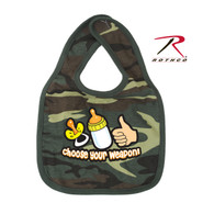 Rothco Choose Your Weapon Infant Bib