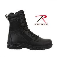 Rothco 8 Inch Forced Entry Tactical Boot With Side Zipper & Composite Toe