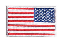 Rothco Iron On / Sew On Embroidered US Flag Patch 