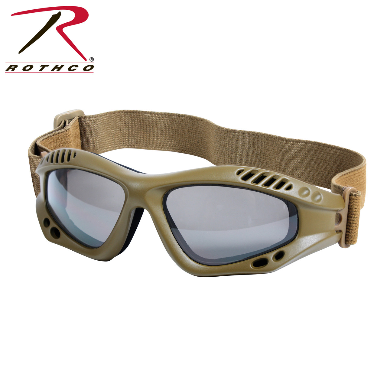 Military Style Infantry Shooters Goggles UV 400 Shatterproof Antiscratch 