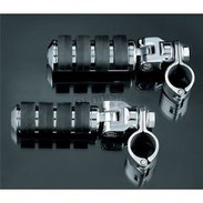 Kuryakyn 8033 ISO Large Pegs with Clevis and 1-1/4" Diameter Clamps