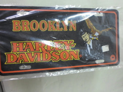BROOKLYN Harley Davidson License Plate NEW