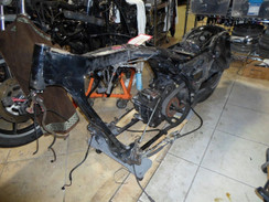Harley Davidson FL Touring FLHT Electra Glide FLHTCI FRAME ONLY 2000