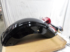 HARLEY DAVIDSON REAR FENDER With REAR LIGHT  TURN SIGNALS 59579 09 ROAD KING
