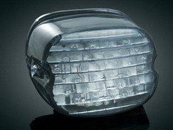 Kuryakyn Panacea LED Taillights W/O License Light (Smoke) 5427 Harley FL Models