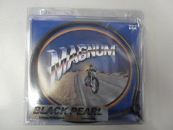 Magnum Black Pearl Designer Series Front Upper Brake Line3/8in/10mm 35deg Banjo2