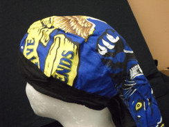 20 ASSORTED  BIKER MOTORCYCLE SKULL CAPS HEAD GEAR HEAD WRAPS DOO RAGS