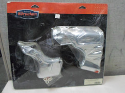 Kuryakyn Chrome Transmission Shroud Cover for Harley 07-08 FLH Stock Head Pipes