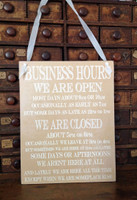 HM055 - Business Hours...   (Tan)