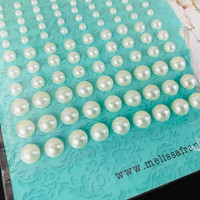 Cream Pearl Embellishments