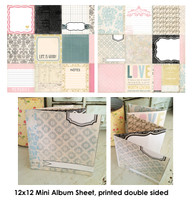 GL003 - Classic Elegance Accordian Album Sheet
