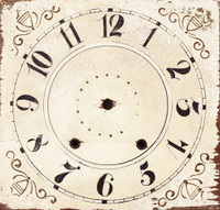 CIH058-14 - Square Clock Face - 14"