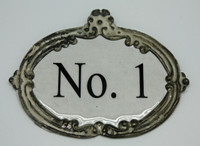 CIH151 - Enamel Zinc Sign (No.1)