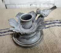 CIH247 - Bird Candle Holder - Zinc
