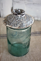 CIH255 - Mason Jar Lid - Flower Zinc