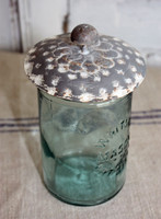 CIH257 - Mason Jar Lid - Knob - Zinc