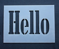 Hello 3x4"