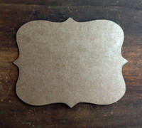 Label Style Chipboard