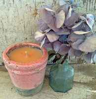 Votive Ceramic Pot-Tahitian Vanilla