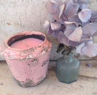 Delicate Ceramic Pot-Fresh Floral_Pink