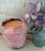 Delicate Ceramic Pot-Tahitian Vanilla-Pink