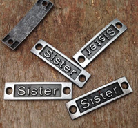 Sister Bracelet Band Charm