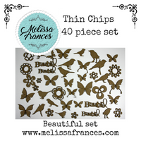 Thin Chips-Beautiful Set-40 pcs