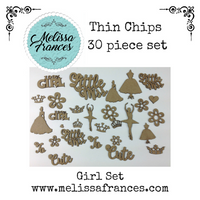 Thin Chips-Girl Set-30 Pcs