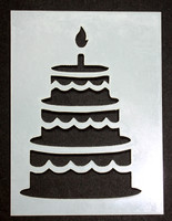 Birthday Cake 3x4"