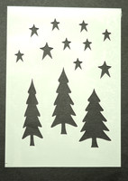 Forest Stars 3x4"
