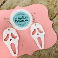 Scream Face earrings