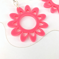 Retro Flower Power 3 MCM earrings